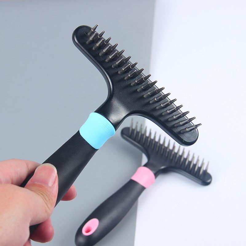 Dog and Cat Grooming Tool for Shedding and Detangling