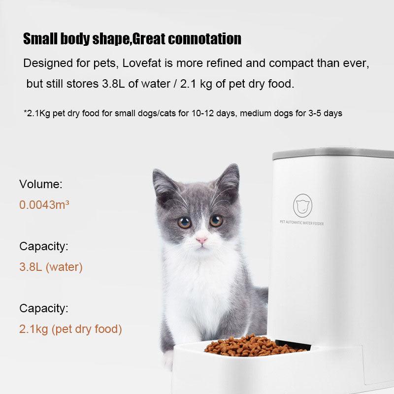 Lovefat Pet Oasis Large-Capacity Automatic Feeder