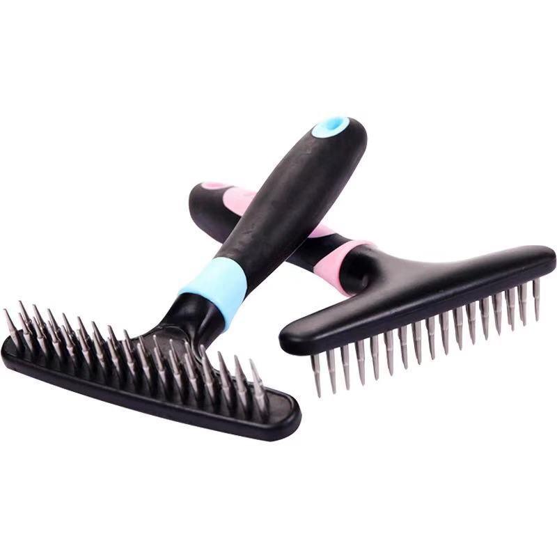 Dog and Cat Grooming Tool for Shedding and Detangling