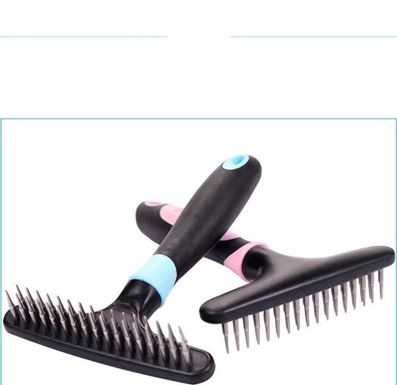 Dog and Cat Grooming Tool for Shedding and Detangling