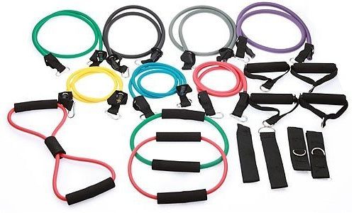 Resistance Exercise Fitness Bands Tubes Kit