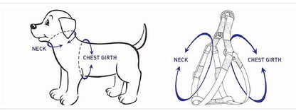 Pink Step-In Dog Harness