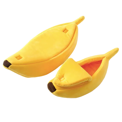 Banana-Shaped Pet Bed House