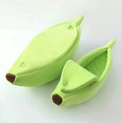 Banana-Shaped Pet Bed House