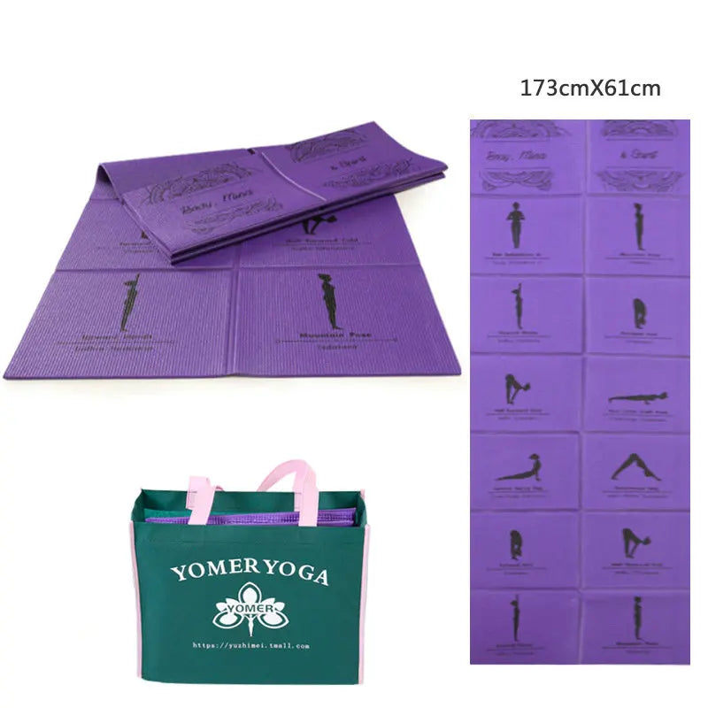 Thickened Folding Yoga Mat
