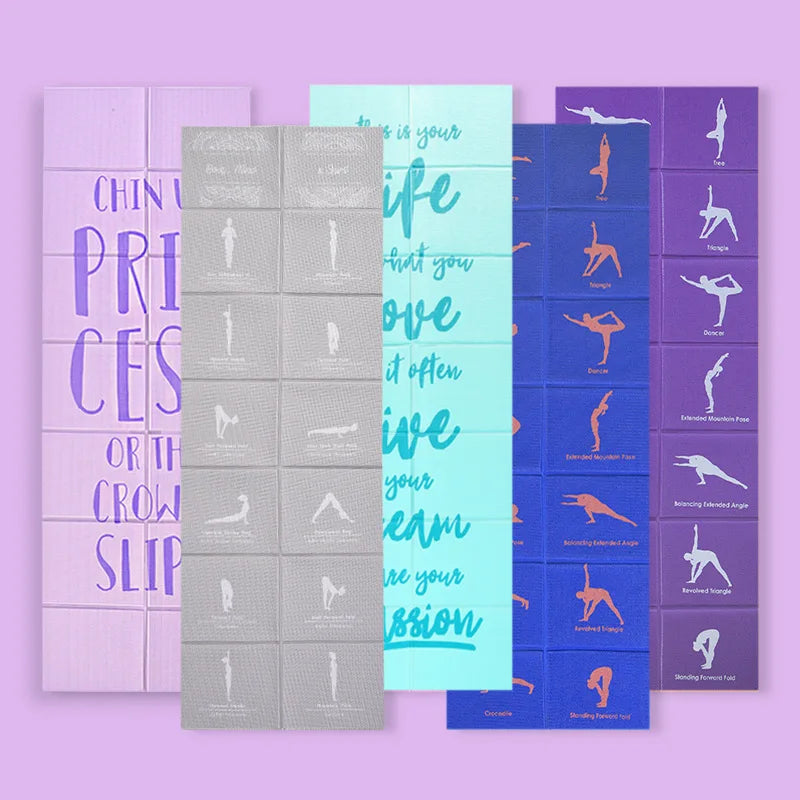 Thickened Folding Yoga Mat