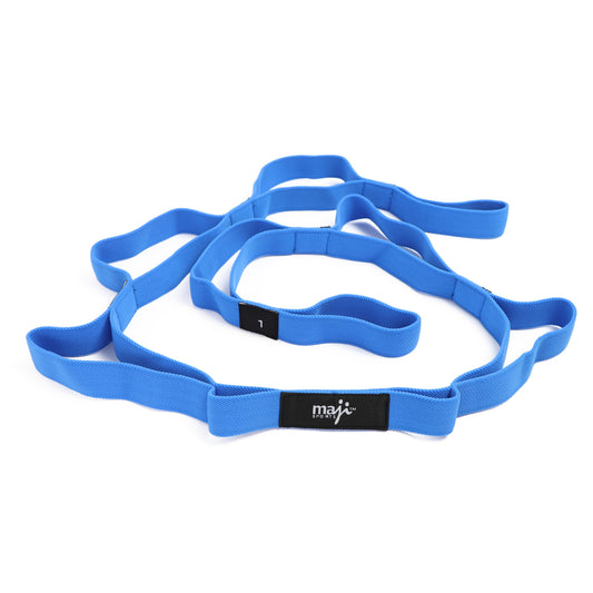 Elastic Yoga Strap with 10 Loops