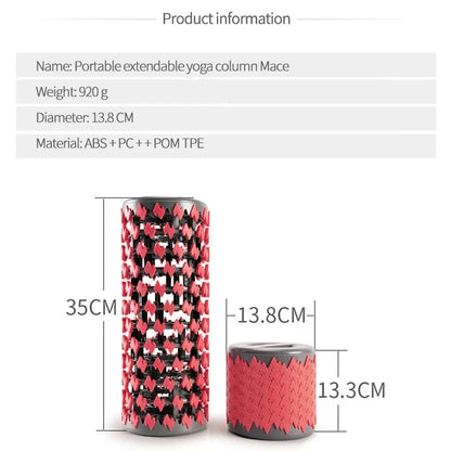 Yoga Massage Fitness Foam Telescopic Roller