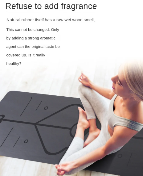 Natural Rubber Yoga Mat