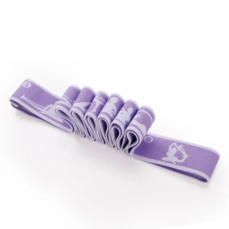 NNEOBA Yoga Stretch Strap Belt with Fitness Resistance Bands