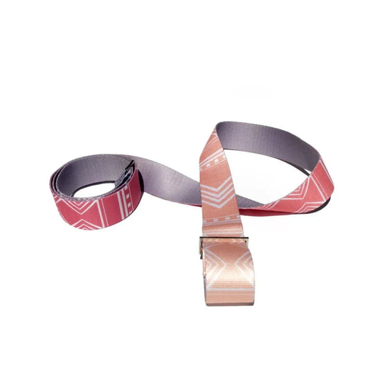 Pink Cassady Yoga Strap