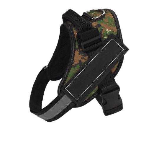 Customizable Multilingual Pet Harness with ID Patch