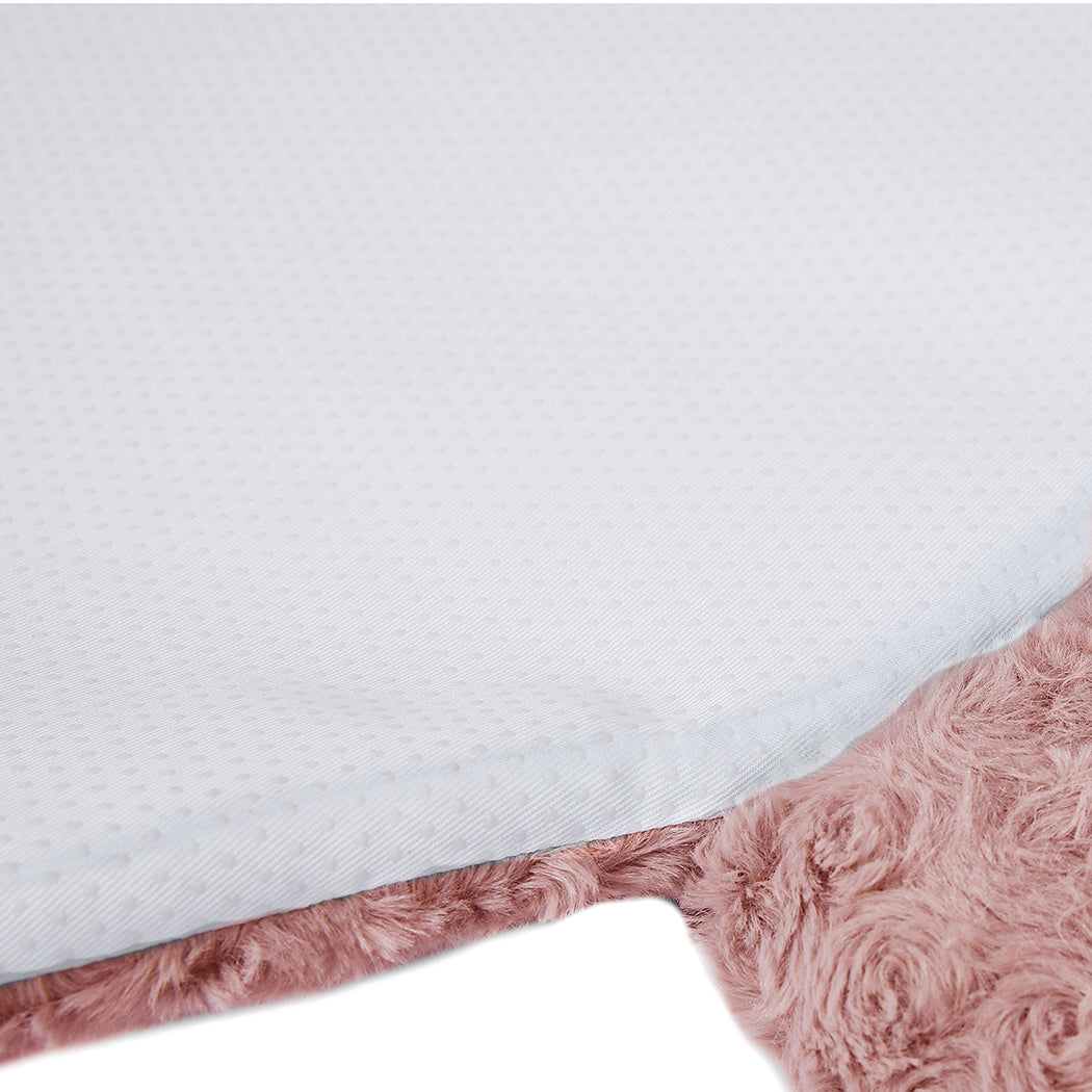 Large Pink Squeaky Comfort Mat Bed