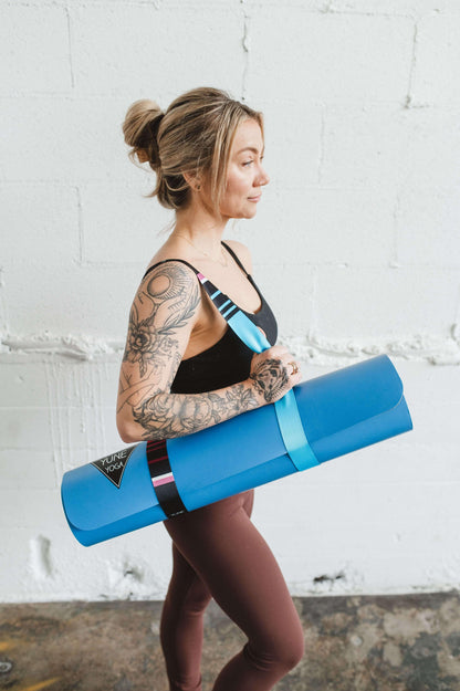 Blue Stretching Horatio Yoga Strap